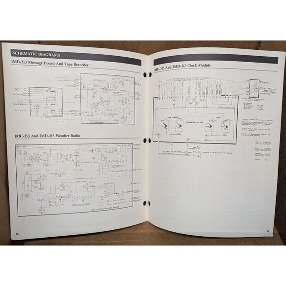 NUTONE SERVICE MANUAL FOR MODEL IMB-313 COMMUNICENTER - Picture 7 of 8